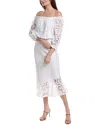 NANETTE LEPORE NANETTE NANETTE LEPORE VALENTINA RE-EMBROIDERED MAXI DRESS