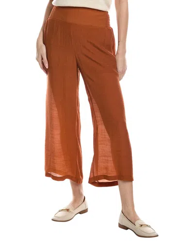 Nanette Lepore Nanette  Wide Leg Pant In Brown