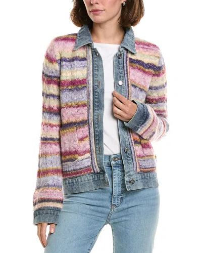 Nanette Lepore Nanette  Wool-blend Cardigan In Multi