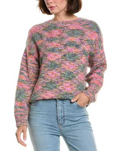 Nanette Lepore Nanette  Wool-blend Pullover In Multi