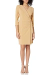 Nanette Lepore Nn9f13h141 Short Fitted Cocktail Dress In Yellow