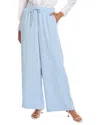 Nanette Lepore Wide Leg Pull-on Pants In Blue