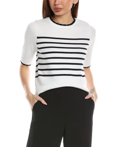 Nanette Lepore Pearl Bead Top In White
