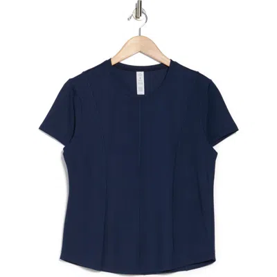 Nanette Lepore Play Performance T-shirt In Black Iris