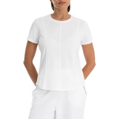 Nanette Lepore Play Performance T-shirt In Bright White