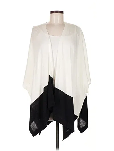 Pre-owned Nanette Lepore Poncho In White