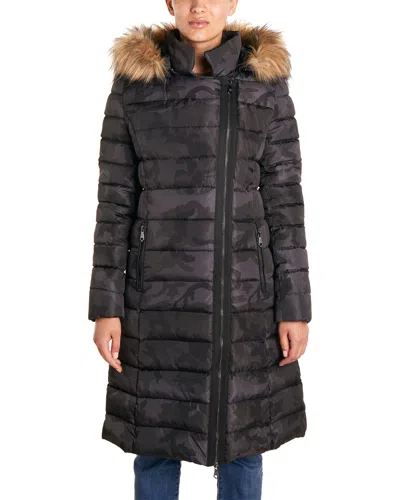Nanette Lepore Puffer Coat In Black