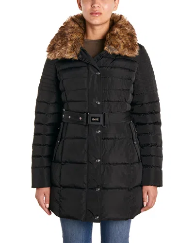 Nanette Lepore Puffer Coat In Blue