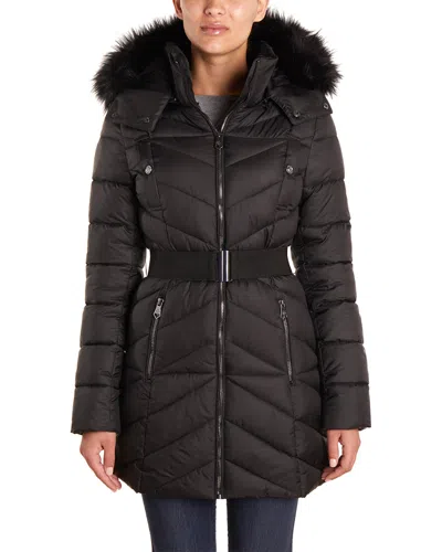 Nanette Lepore Puffer Coat In Brown