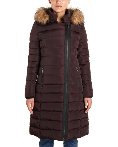 Nanette Lepore Puffer Coat In Brown