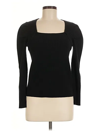 Pre-owned Nanette Lepore Pullover Sweater In Black