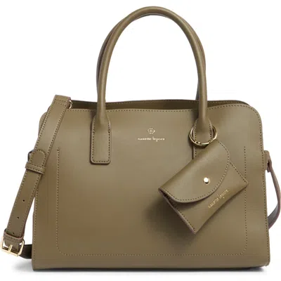 Nanette Lepore Quentin East/west Triple Section Satchel Bag In Green