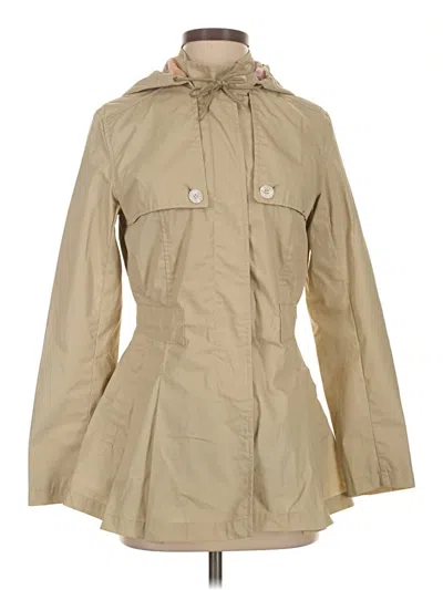 Pre-owned Nanette Lepore Raincoat In Brown