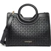 Nanette Lepore Robinne Round Handle Satchel In Black