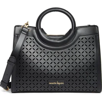 Nanette Lepore Robinne Round Handle Satchel In Black