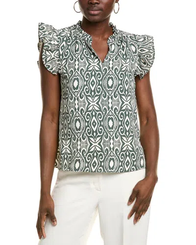 Nanette Lepore Ruffle Sleeve Blouse