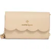 Nanette Lepore Ruthie Scallop Flap Wallet On A Chain