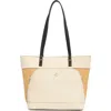 Nanette Lepore Sabine Colorblock Tote Bag & Pouch