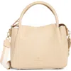 Nanette Lepore Sammie Top Handle Satchel In Oatmeal-natstripe