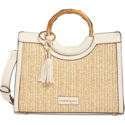 Nanette Lepore Sanela Bamboo Handle Satchel