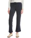 Nanette Lepore Seam-front Flare Scuba Pant In Black