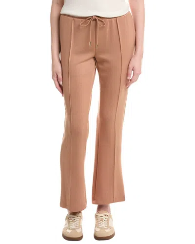 NANETTE LEPORE SEAM-FRONT FLARE SCUBA PANT
