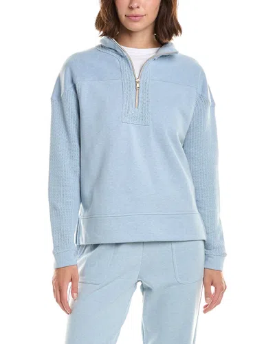 Nanette Lepore Seamed Pullover In Blue