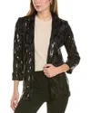Nanette Lepore Nanette  Sequin Blazer In Black