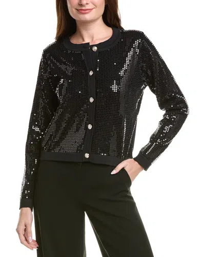 NANETTE LEPORE SEQUIN CARDIGAN