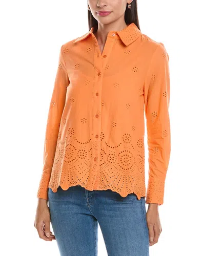 Nanette Lepore Shirt In Orange