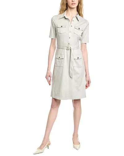 Nanette Lepore Shirtdress In Gray