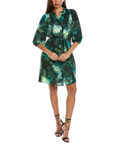 Nanette Lepore Shirtdress In Green