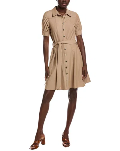 Nanette Lepore Shirtdress In Neutral