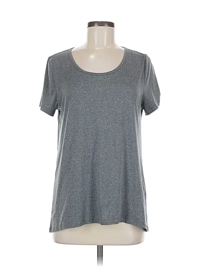 Pre-owned Nanette Lepore Short Sleeve T-shirt In Gray