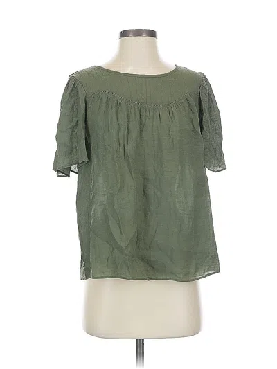 Pre-owned Nanette Lepore Short Sleeve T-shirt In Green