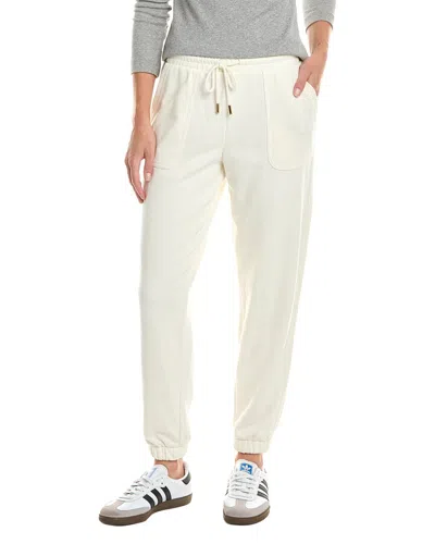 Nanette Lepore Side Trim Jogger Pant In White