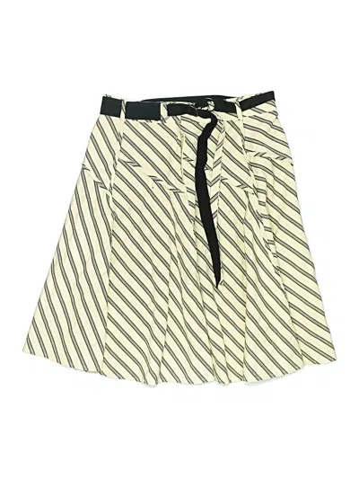 Pre-owned Nanette Lepore Kids' Skirt In White