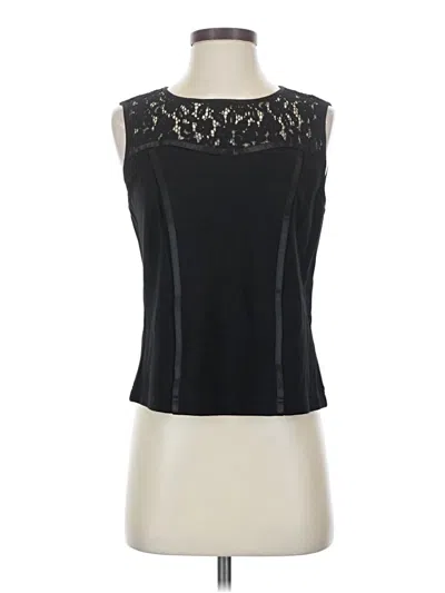 Pre-owned Nanette Lepore Sleeveless Blouse In Black