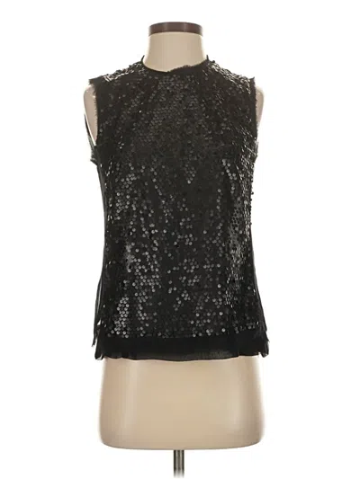 Pre-owned Nanette Lepore Sleeveless Blouse In Black