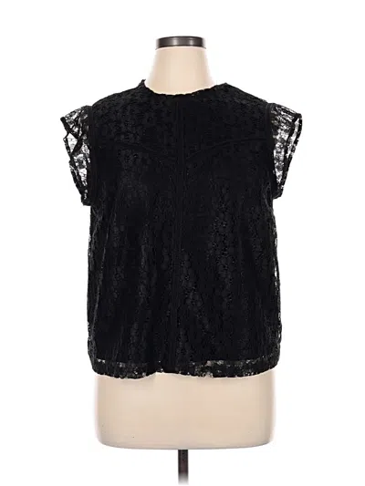 Pre-owned Nanette Lepore Sleeveless Blouse In Black