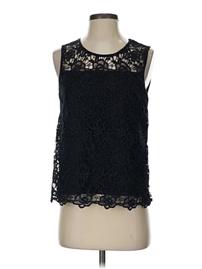 Pre-owned Nanette Lepore Sleeveless Blouse In Black
