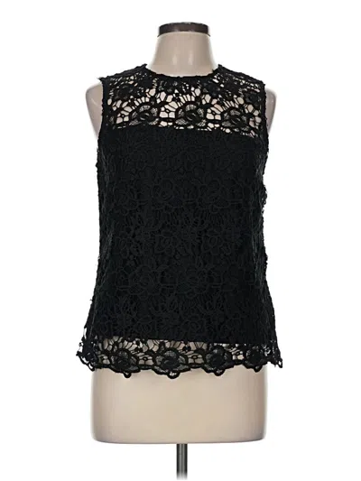 Pre-owned Nanette Lepore Sleeveless Blouse In Black
