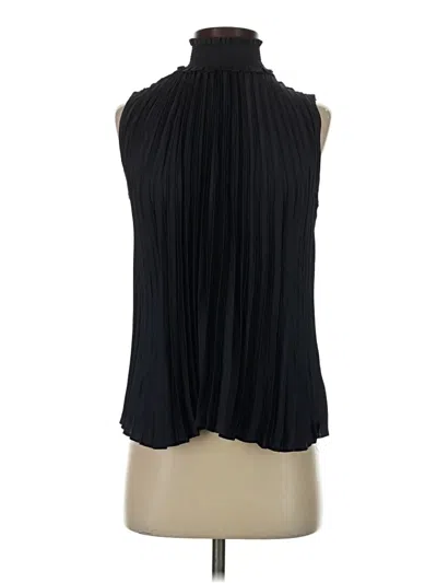 Pre-owned Nanette Lepore Sleeveless Blouse In Black