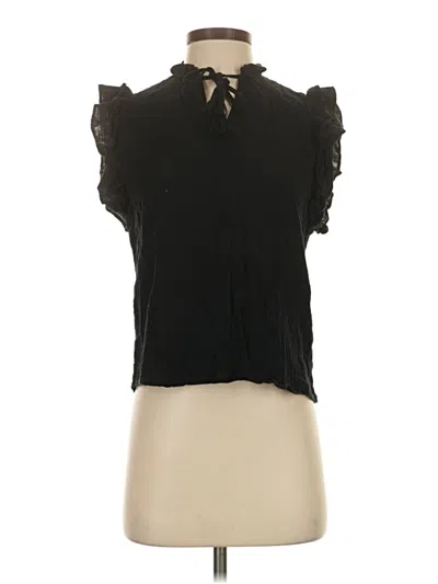 Pre-owned Nanette Lepore Sleeveless Blouse In Black
