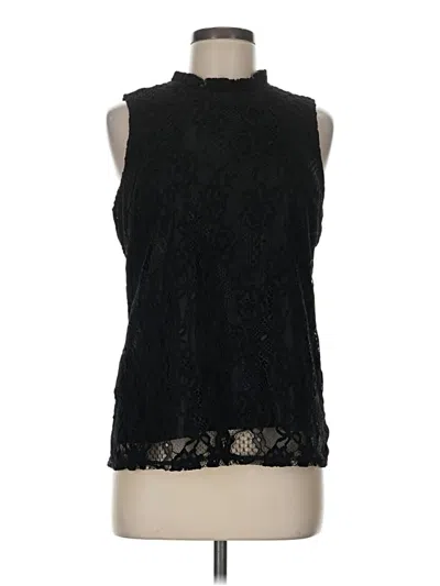 Pre-owned Nanette Lepore Sleeveless Blouse In Black