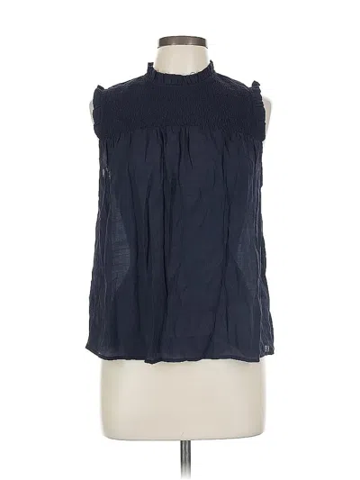 Pre-owned Nanette Lepore Sleeveless Blouse In Blue