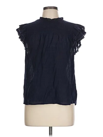 Pre-owned Nanette Lepore Sleeveless Blouse In Blue