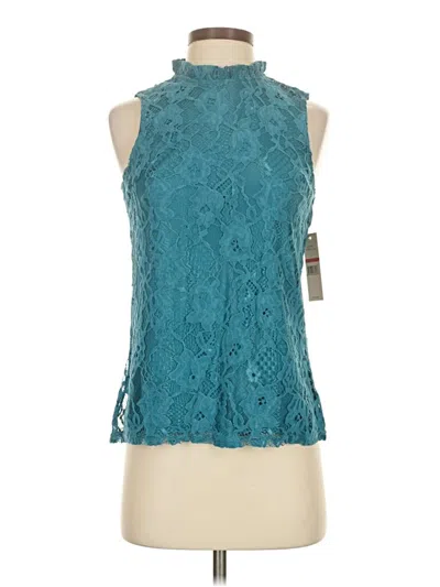 Pre-owned Nanette Lepore Sleeveless Blouse In Blue