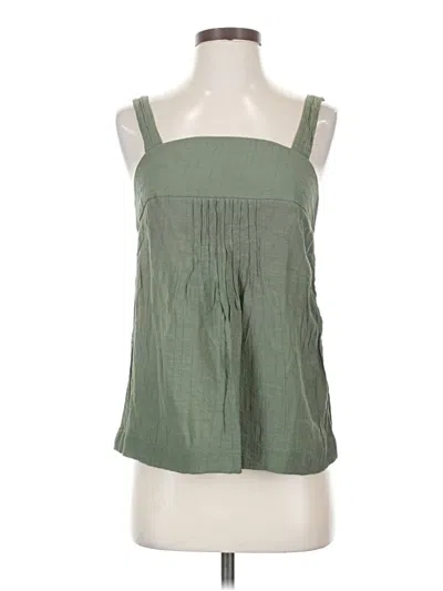 Pre-owned Nanette Lepore Sleeveless Blouse In Green
