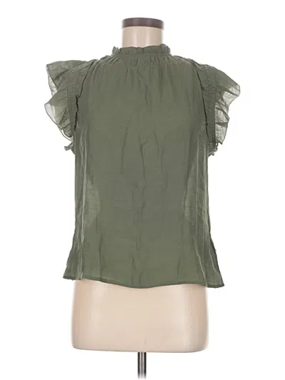 Pre-owned Nanette Lepore Sleeveless Blouse In Green